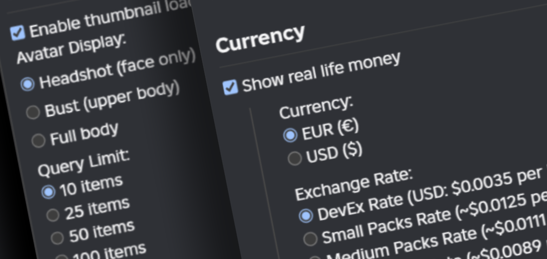 Settings Feature